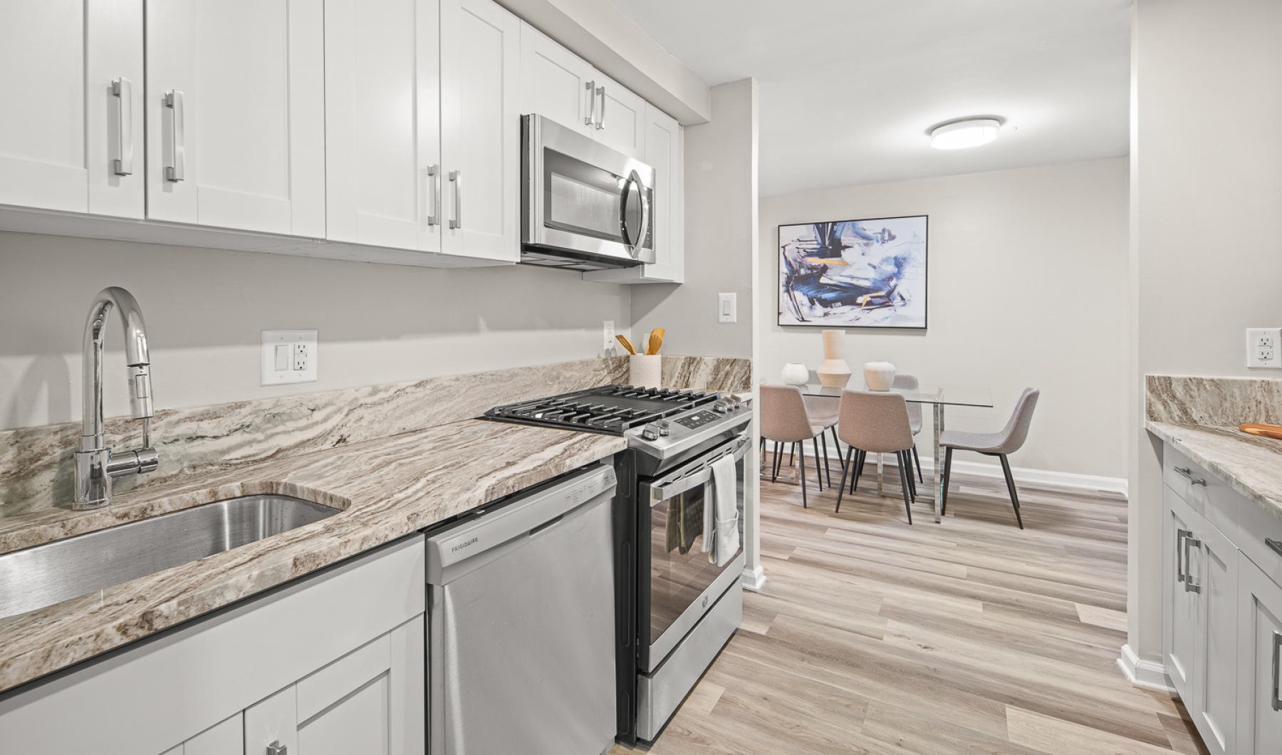 Essence of Exceptional Living Kitchen and dining